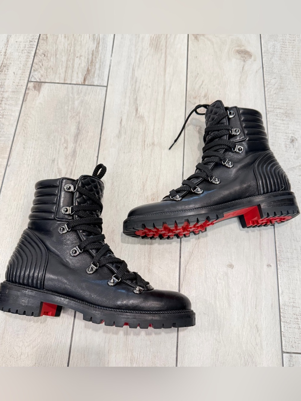 Christian LOUBOUTIN Moto Boots - Picture 3 of 13